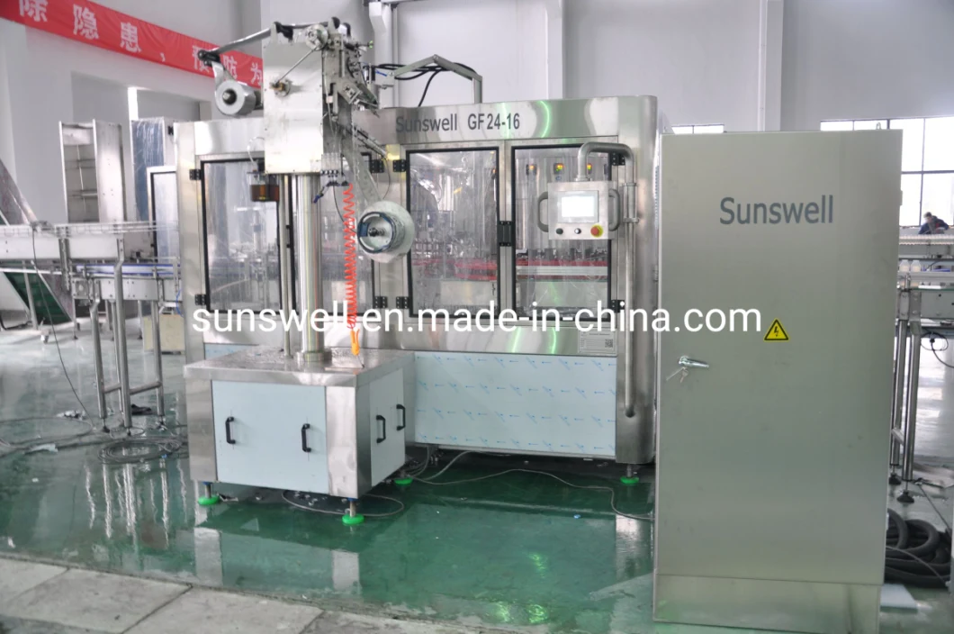 Factory Price Automatic Juice Liquid Filling Aluminum Foil Sealing Machine