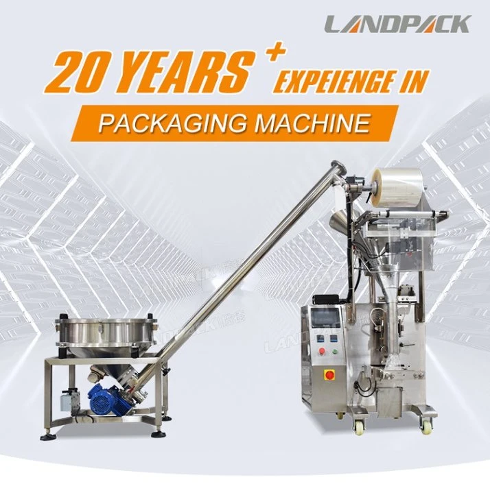 Landpack Ld-320d Soup Coffee Powder Sachet Sticks Pouch Weigh Fill Pack Filling Packing Machine