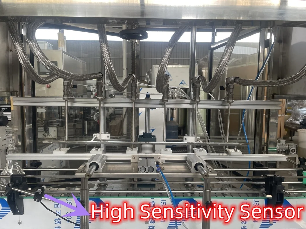 Wine Bottling Equipment Line, Linear Gravity Self Flow Filling Machine