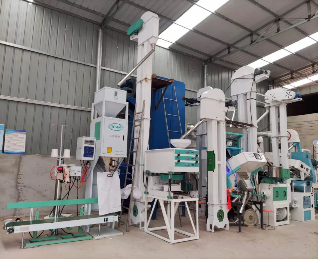 Semi-Automatic Rice/Nuts/Grain/Seed/Granule Weigh Filling Packaging/Packing Machine